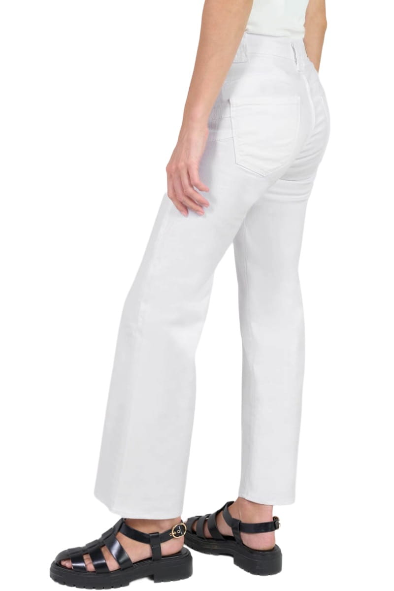 Le Temps des Cerises Pulp High Damen Jeans wide leg white