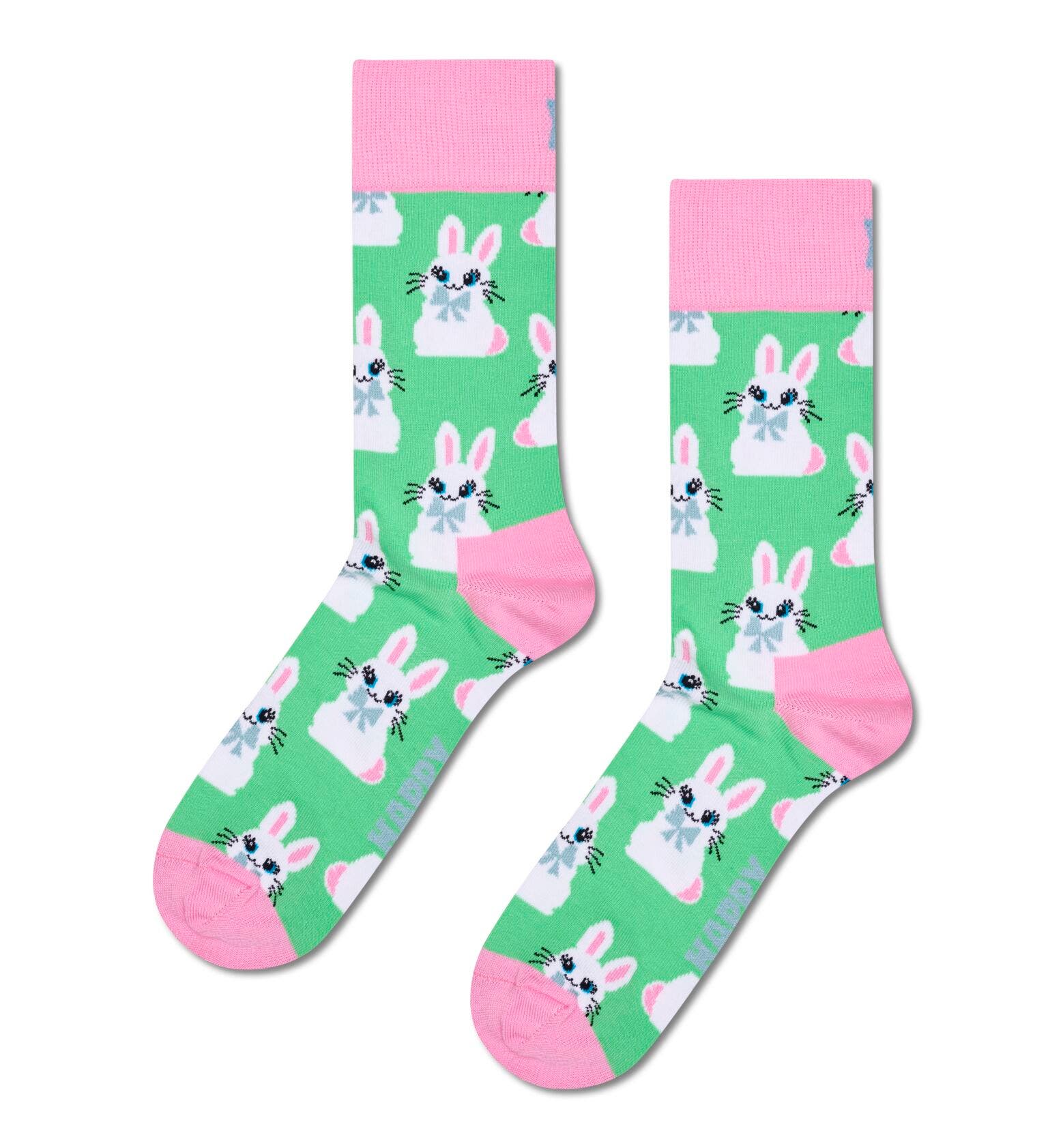 Happy Socks Bunny Socken Pink-green