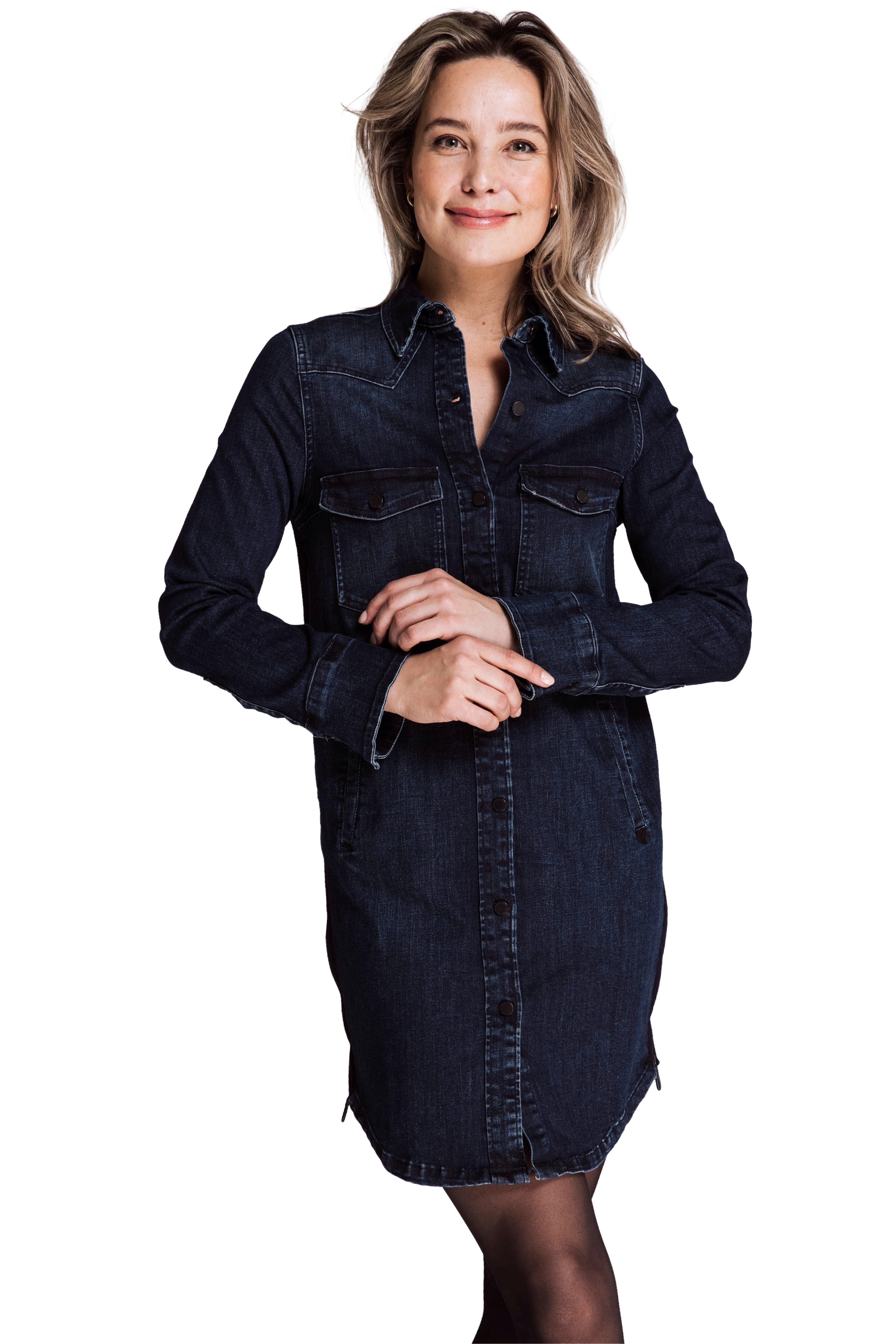 Zhrill Tyrana Damen Jeanskleid