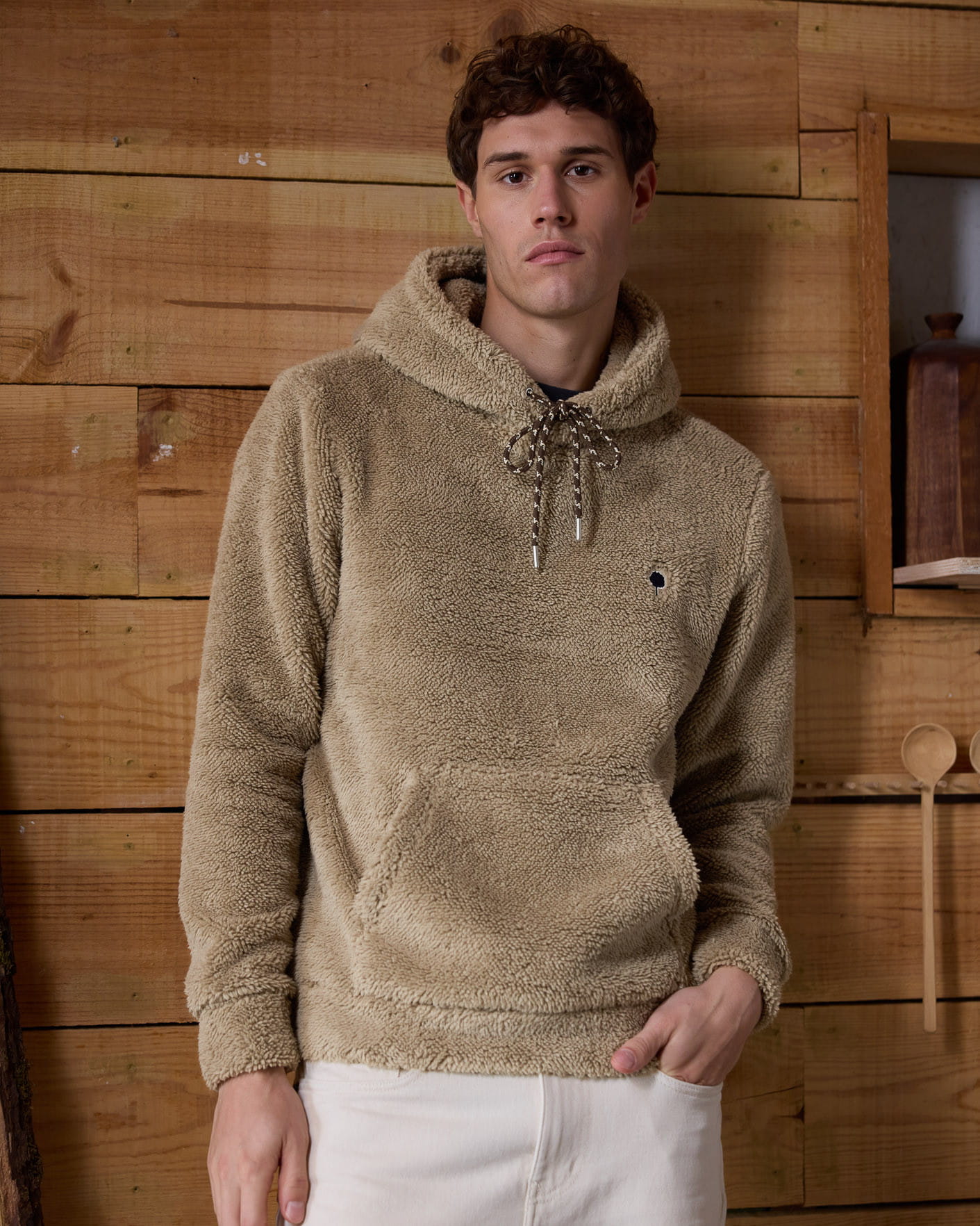 Faguo Dirac Sherpa Knit Herren Hoodie 