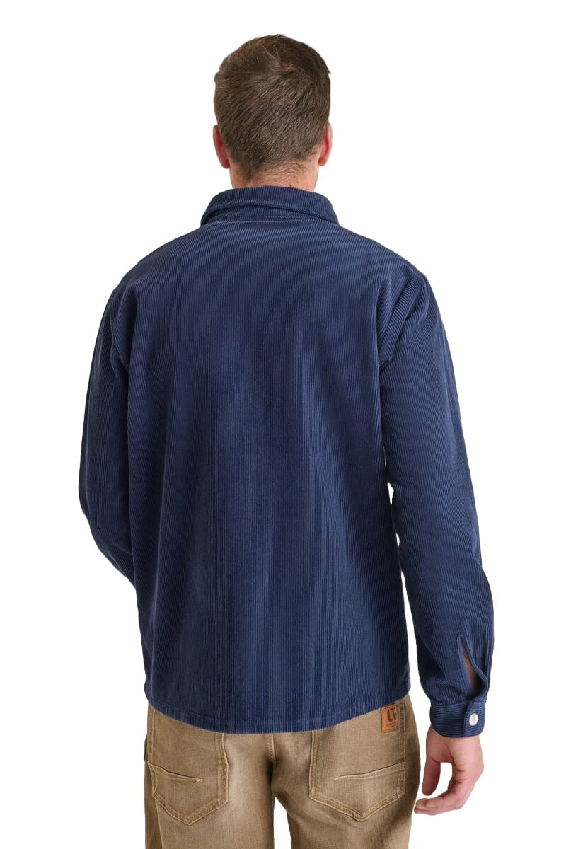 Herren Cordhemd in blau von Le Temps des Cerises