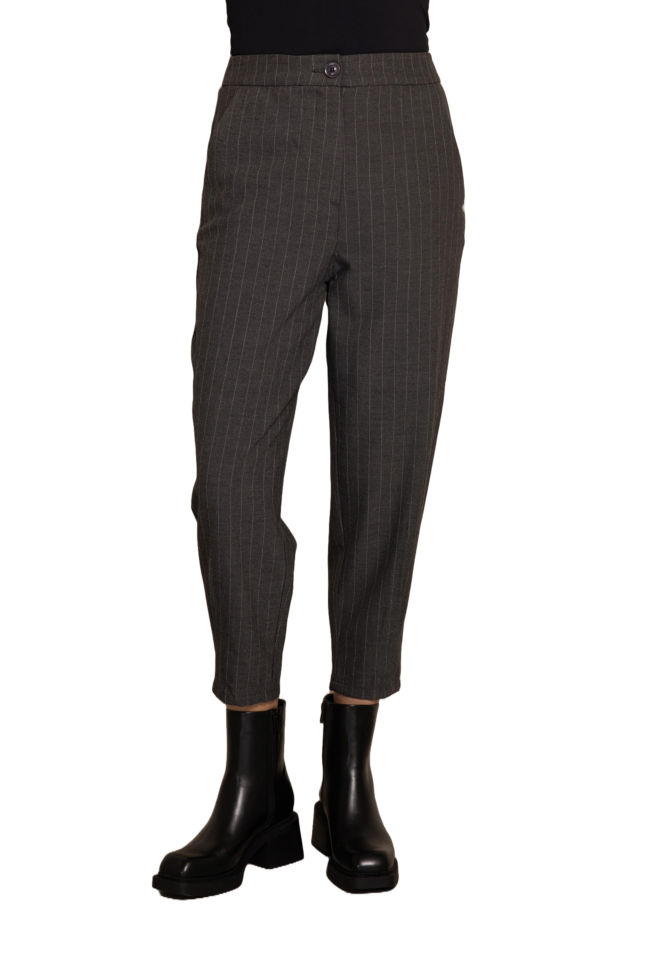 Damen Hose in grau gestreift von Zhrill