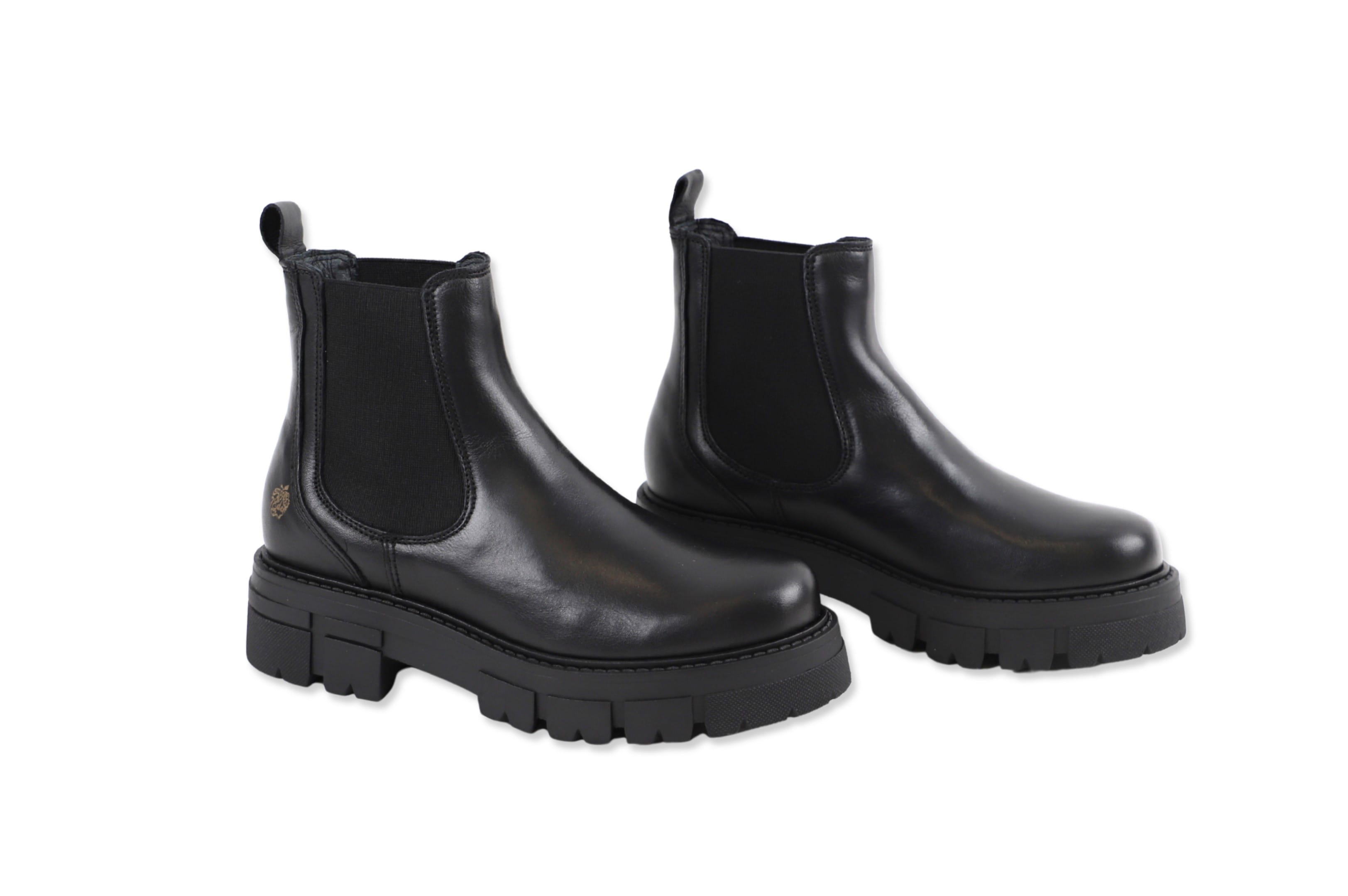 Apple of Eden California Damen Chunky Chelsea Stiefel  Boot