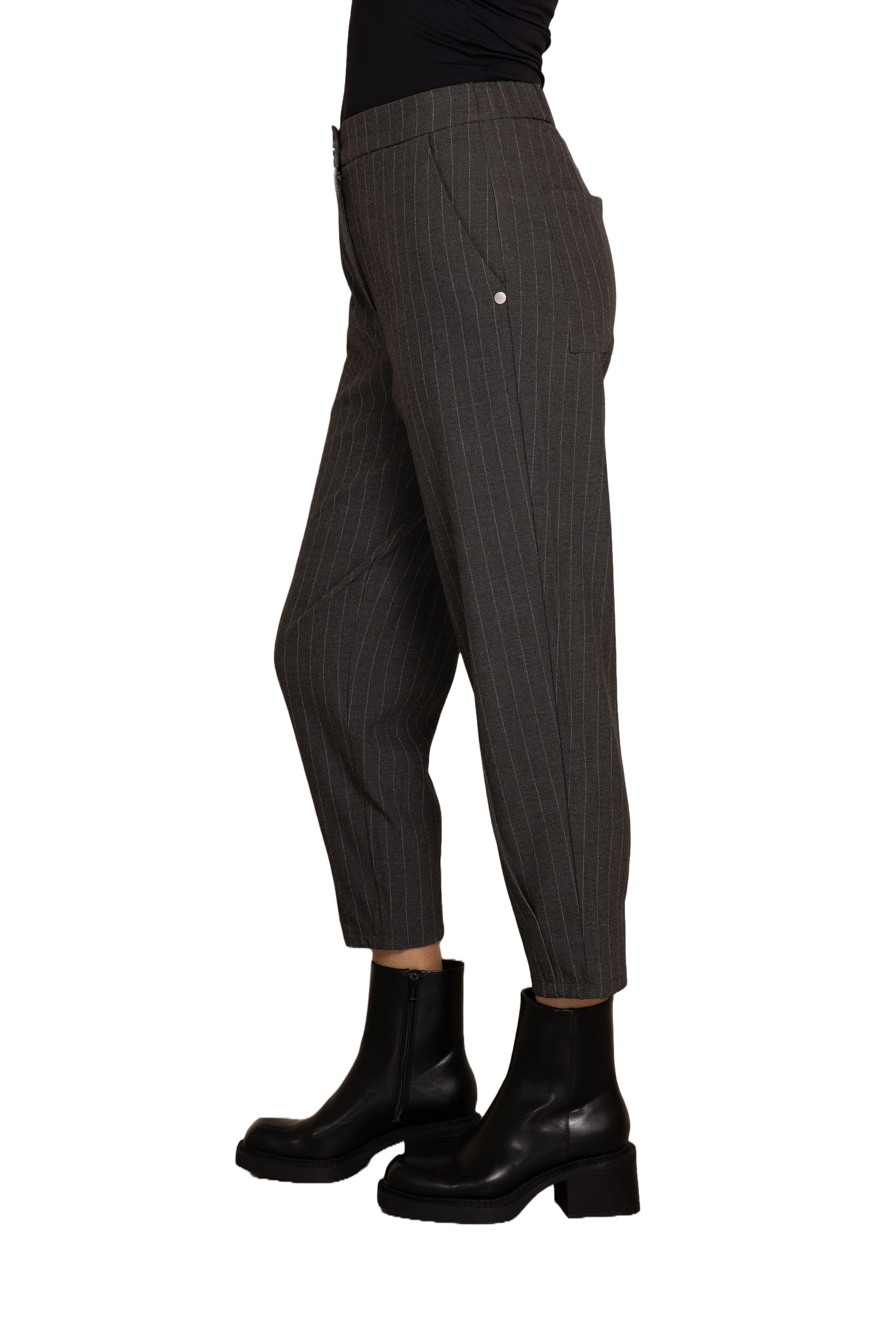 Damen Hose in grau gestreift von Zhrill