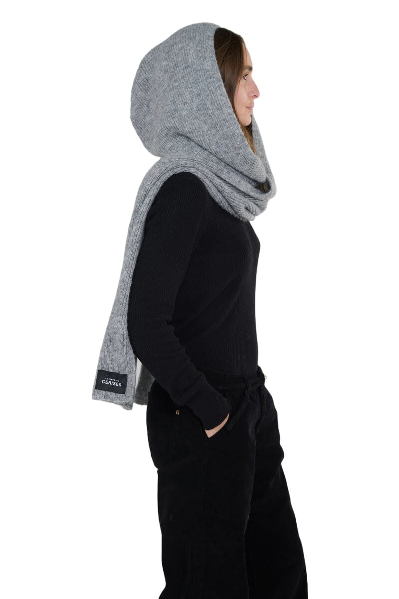 Le Temps des Cerises Mael Damen Kapuzen Schal 