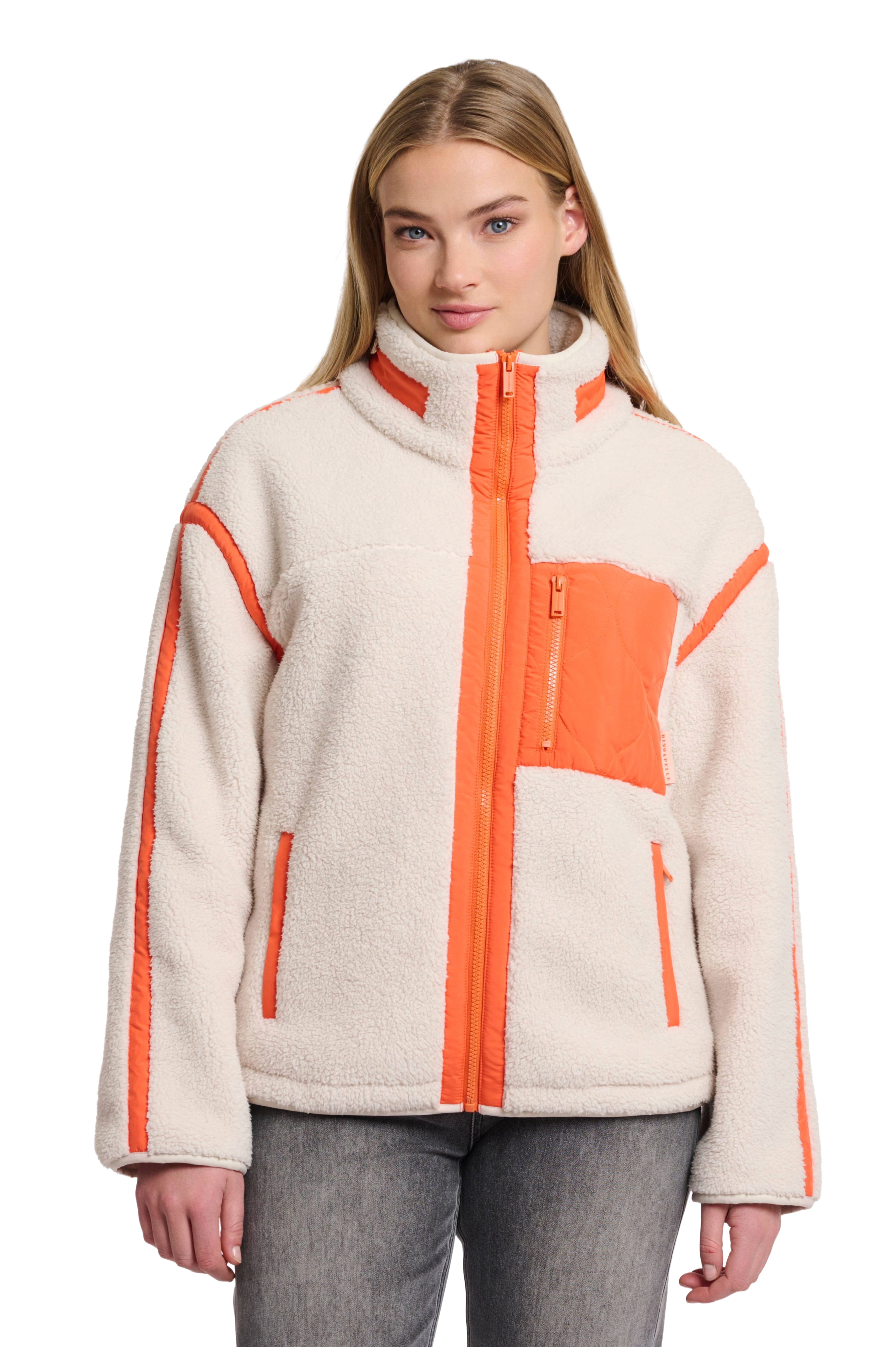 Rino & Pelle Bisma Damen Teddy Cropped Jacke 