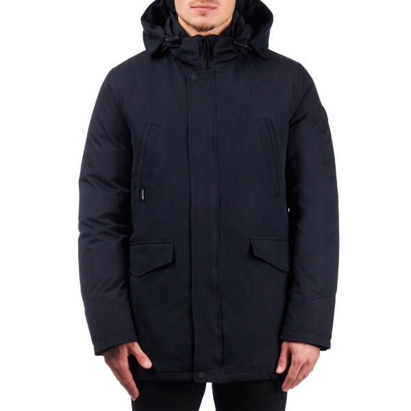 Airforce 2 Tone Slimfit Herren Parka - navy